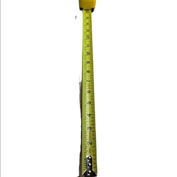 Goldtone Crescent Moon Pendant Necklace Black Crystal Accent 30” Chain - Picture 5 of 6